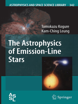 cover image of The Astrophysics of Emission-Line Stars